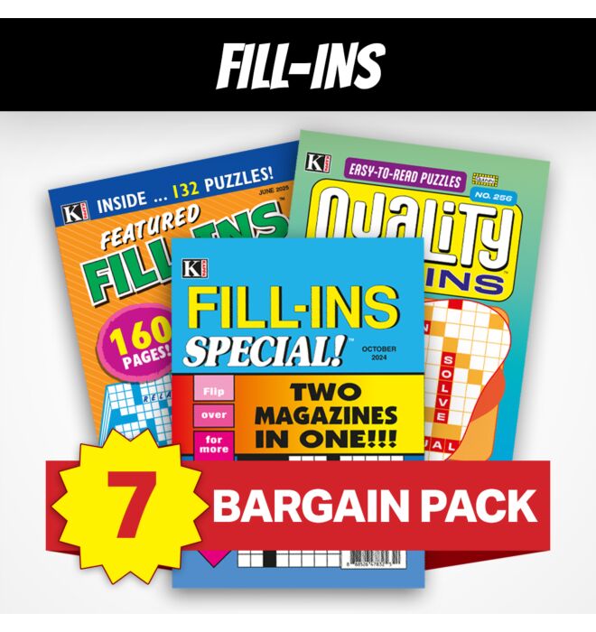 7 Fill-In Magazines