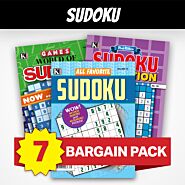 7 Sudoku Magazines