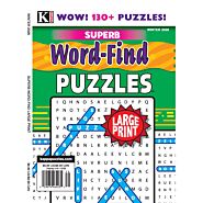 Superb Word-Find Large Print