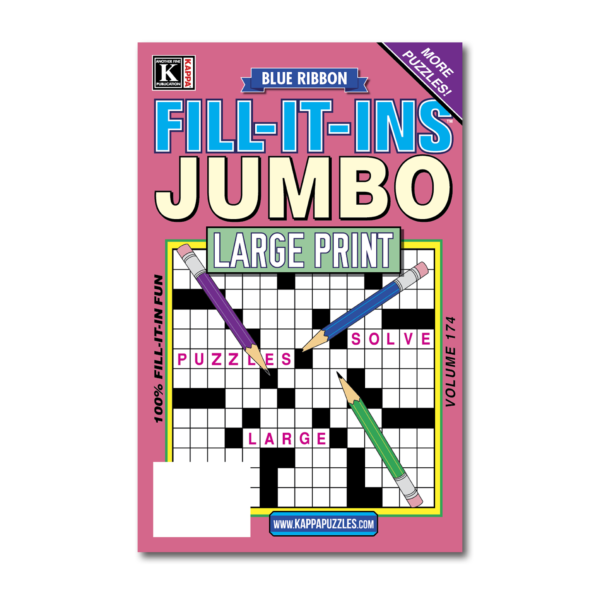 7 FillIn Magazines Kappa Puzzles