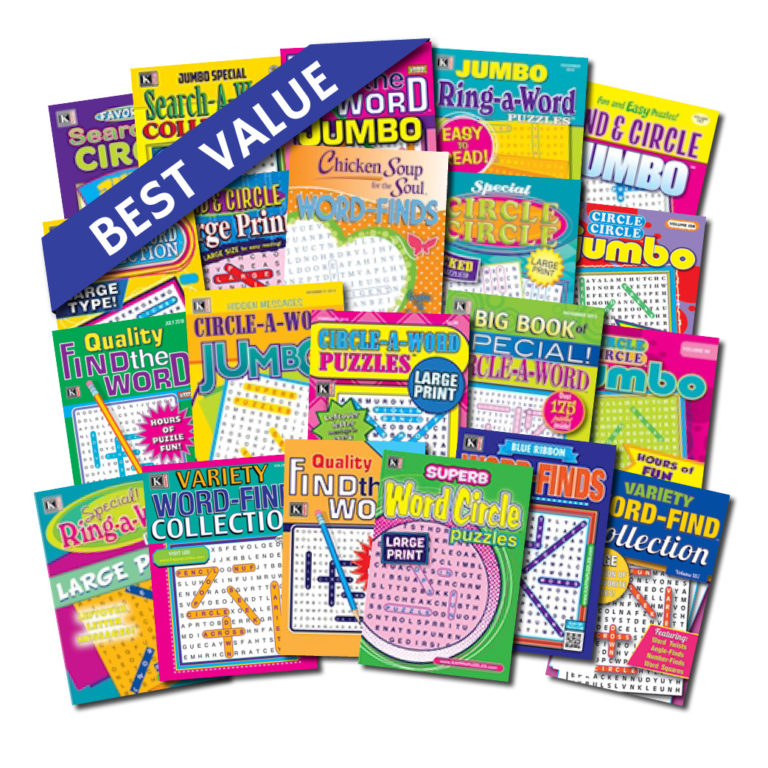 Word Search Puzzle Books In Bulk