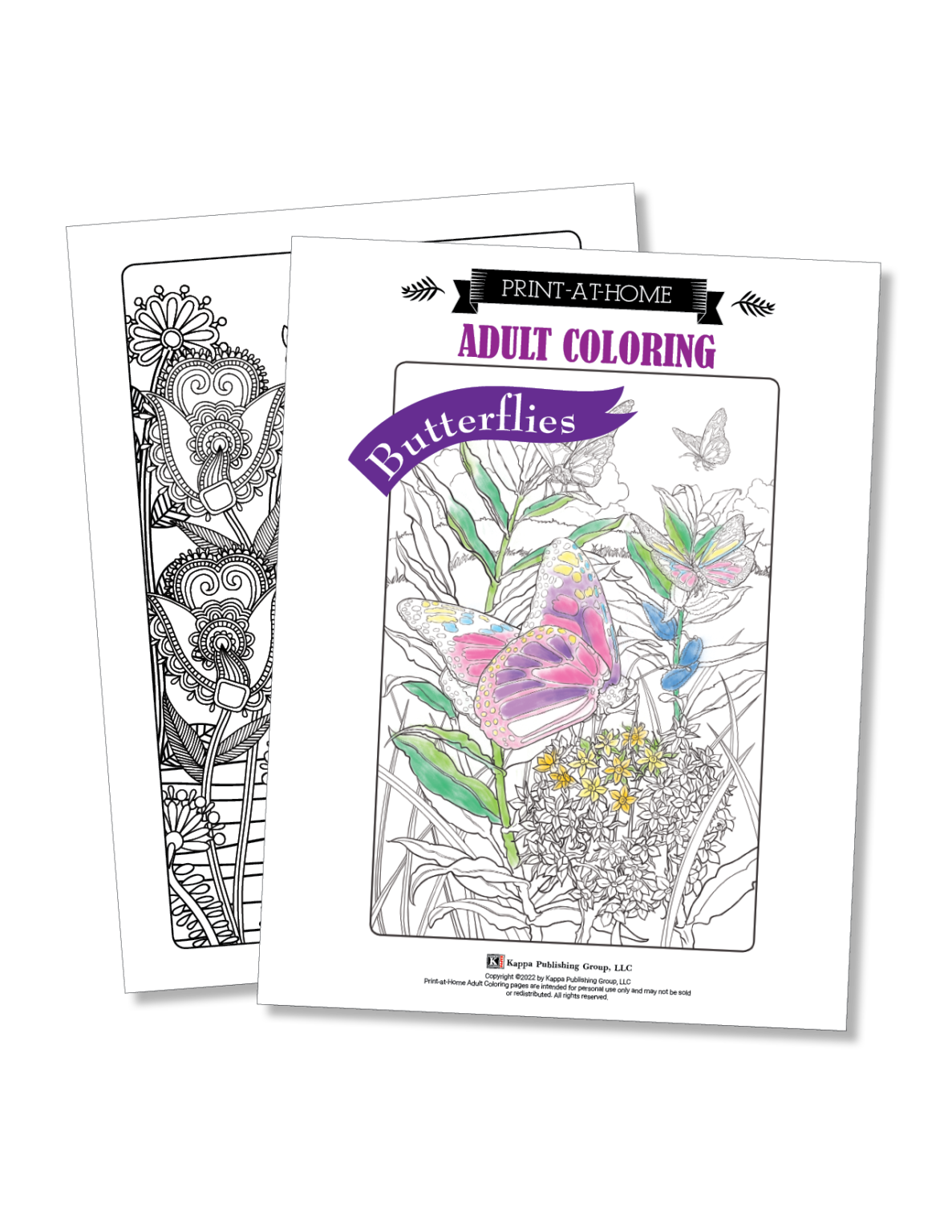 PrintatHome Adult Coloring Kappa Puzzles