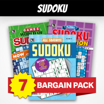 7 Sudoku Magazines