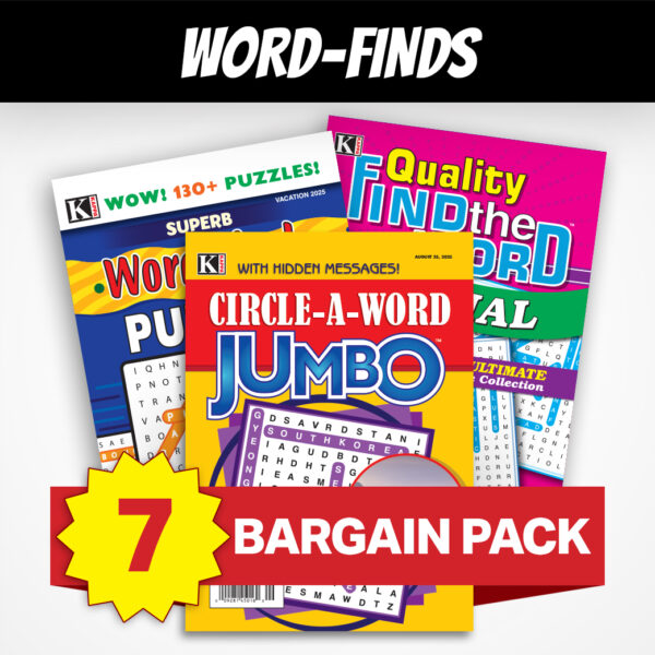 7 Word Search Magazines